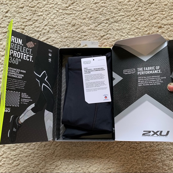NWT Women's 2xu Advanced Reflectivity Compression Tights - Compression Leggings - Picture 8 of 11